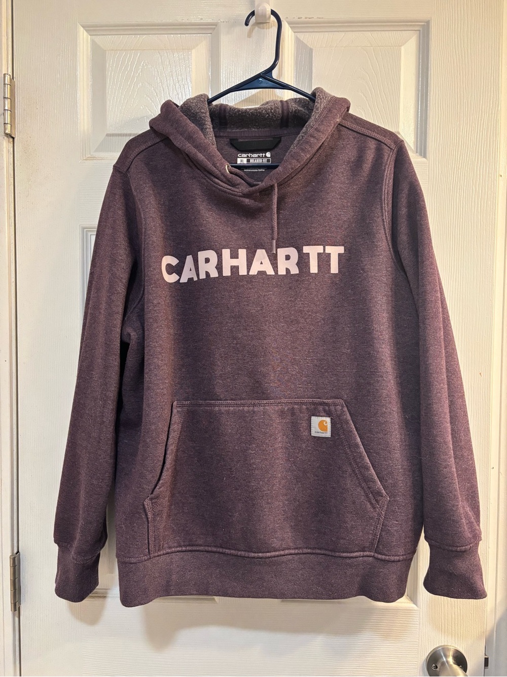 Carhartt womens Plum Logo Pullover Hoodie